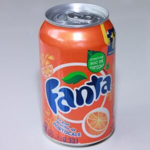 aluminum, can, coca-cola, cylinder, drink, fanta, orange, soda, editorial, food, fanta, fanta, fanta, fanta, fanta